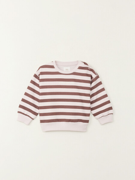 Buzo deportivo rayas cool Rosa