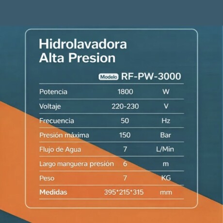 Hidrolavadora Eléctrica Ecodrop Max 1800w 150bar Hidrolavadora Eléctrica Ecodrop Max 1800w 150bar