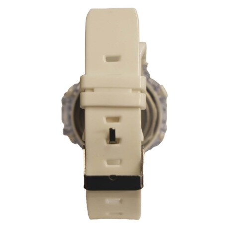 Reloj Deportivo de Pulsera Waterproof Pantalla Luz p/ Mujer Blanco