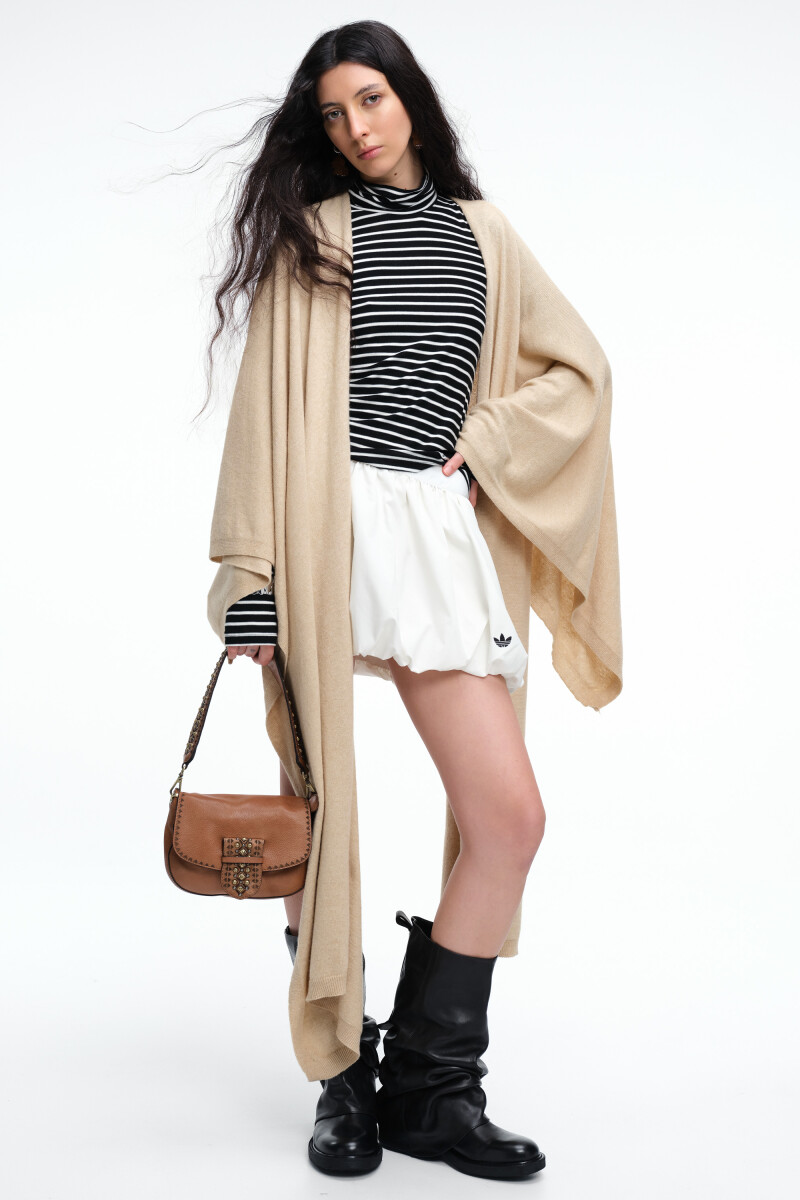 PONCHO Beige