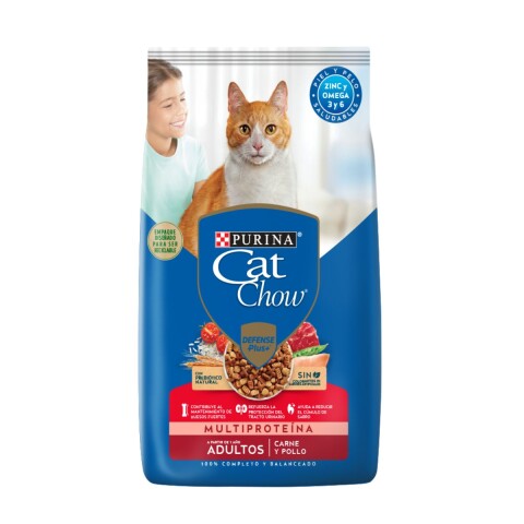 CAT CHOW GATOS ADULTOS CARNE 3 KG