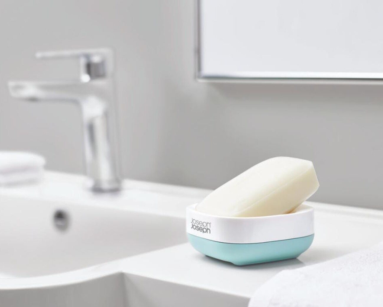 Jabonera compacta celeste Jabonera compacta celeste