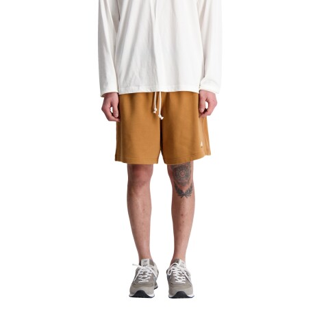 Short New Balance de Hombre -Athletics Remastered-MS31504TOB BEIGE
