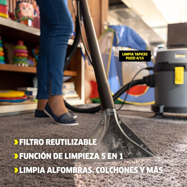 Lavadora Y Aspiradora Kärcher Puzzi 4/15 Classic LAVADORA KARCHER TAPIZADOS 4/15 50311***
