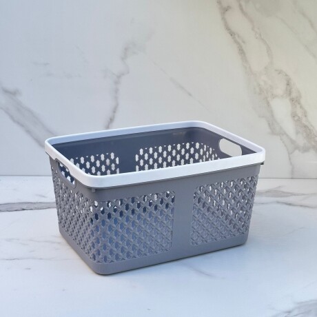 Canasto Organizador Polipropileno Alto 16cm x Ancho 22cm x Largo 30cm Canasto Organizador Polipropileno Alto 16cm x Ancho 22cm x Largo 30cm