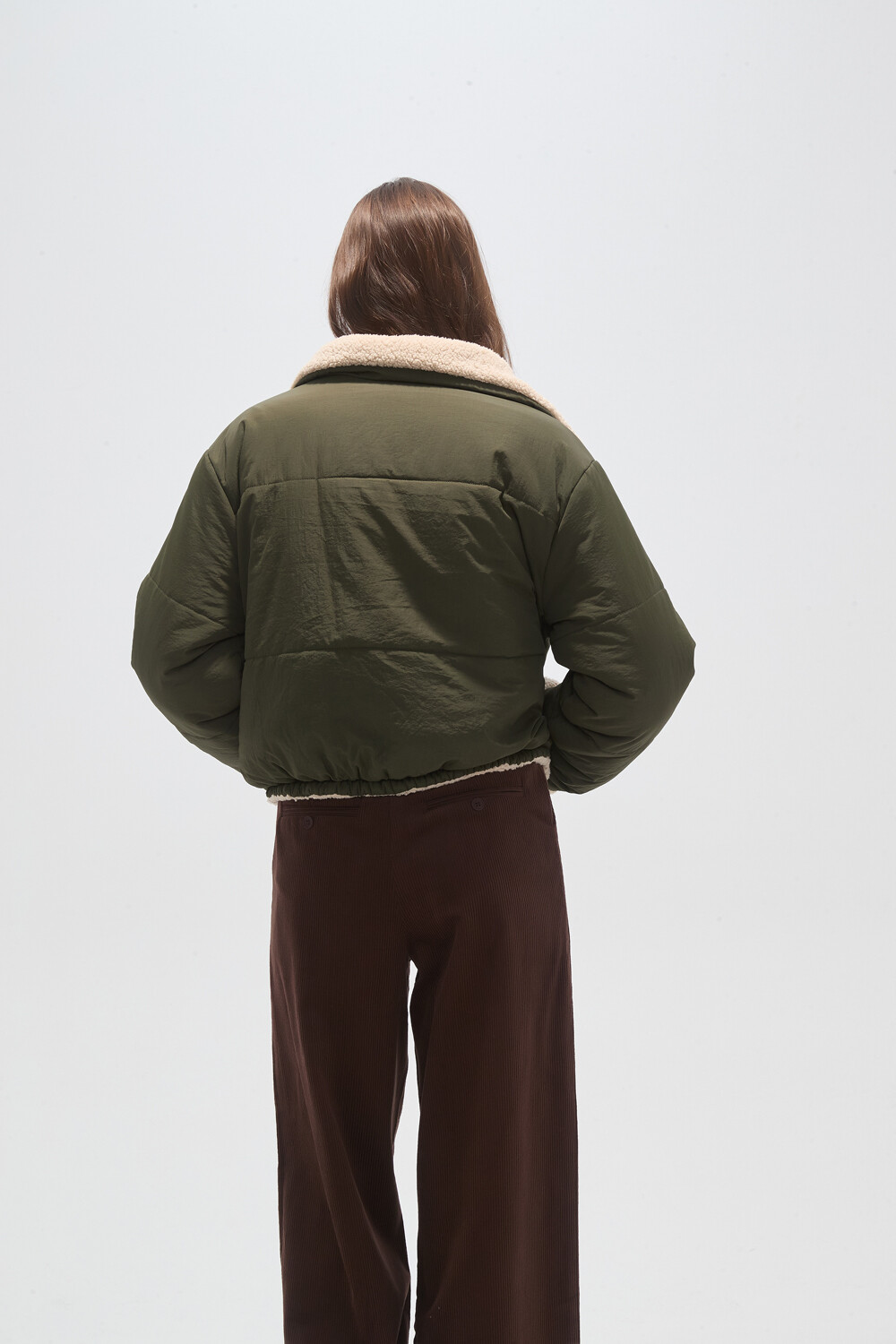 Campera Luena Verde Oliva Oscuro