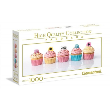 Puzzle Clementoni 1000 piezas HIgh Quality Cupcakes 001