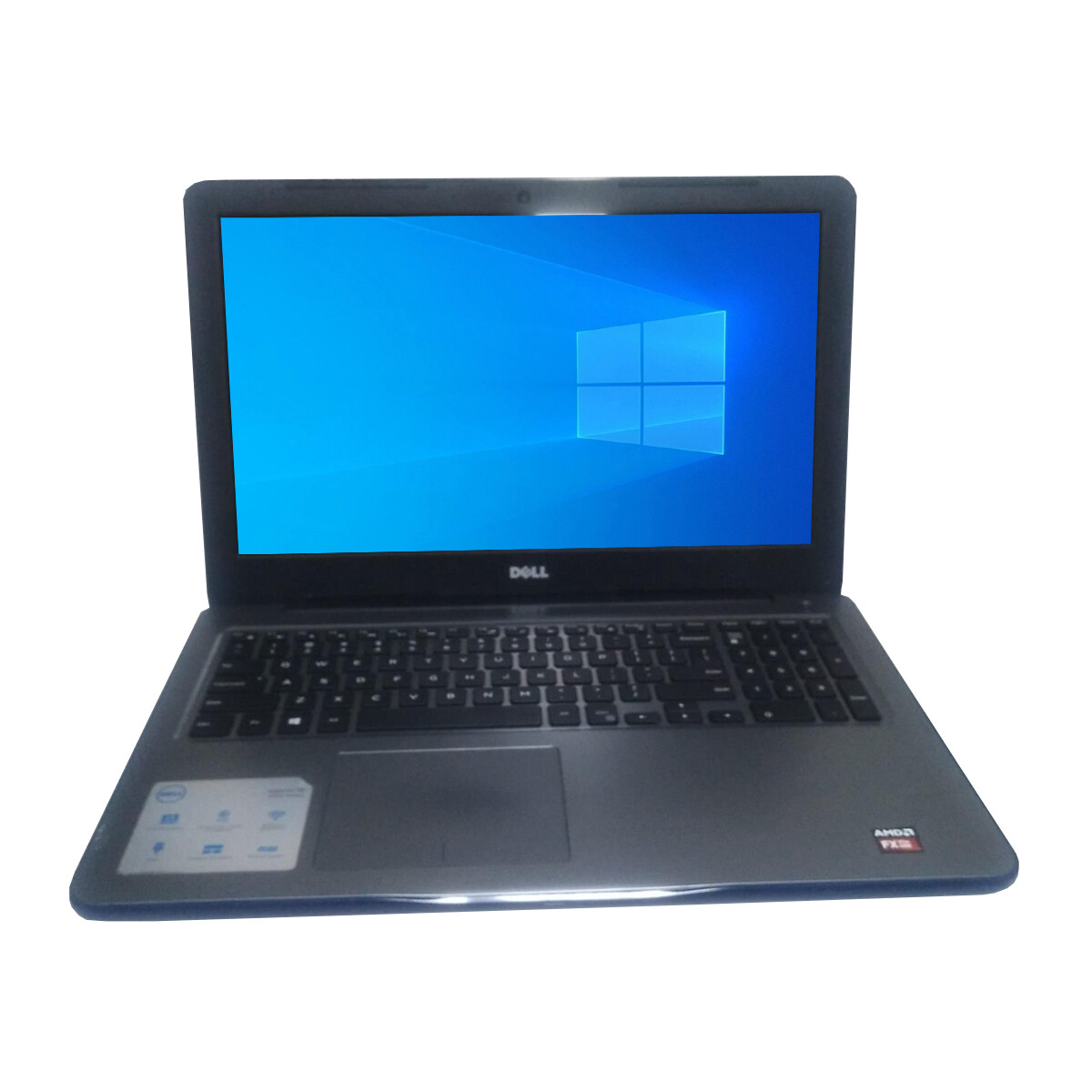 Notebook Dell Inspiron 15. AMD Fx 9800p. RAM 8GB. Disco Sólido NUEVO 240GB. Pantalla 15,6". Win10 