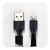 Cable De Datos Carga Usb Micro Usb 1 Metro Goldtech Color Variante Negro