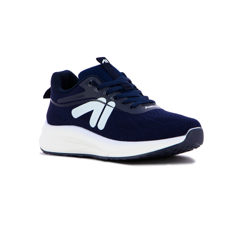 Austral Champion Running De Hombre Barcelona - Marino/blanco Marino-blanco