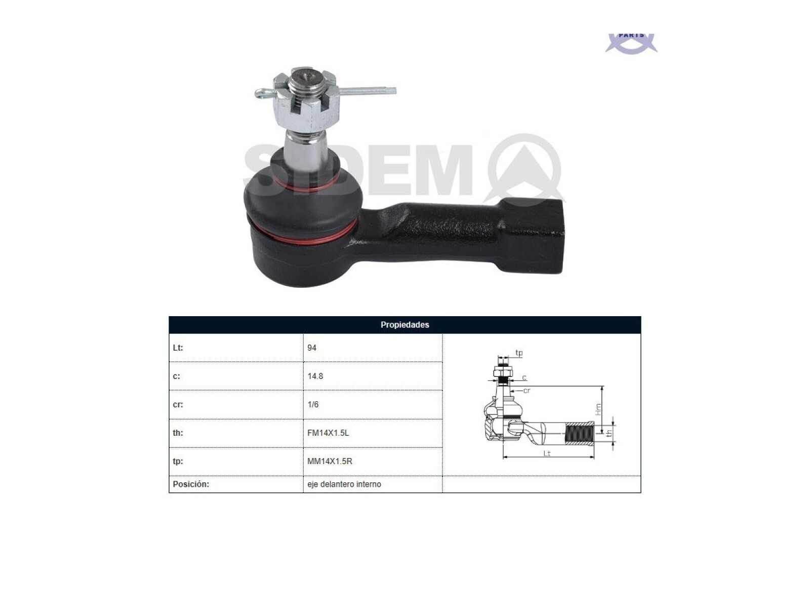 Puntero Nissan D22 98-25 Der/Izq 