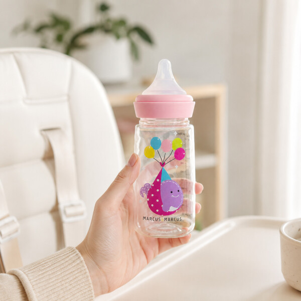 Biberón Mamadera Marcus & Marcus 300ml PPSU Anticólico Blanco 4