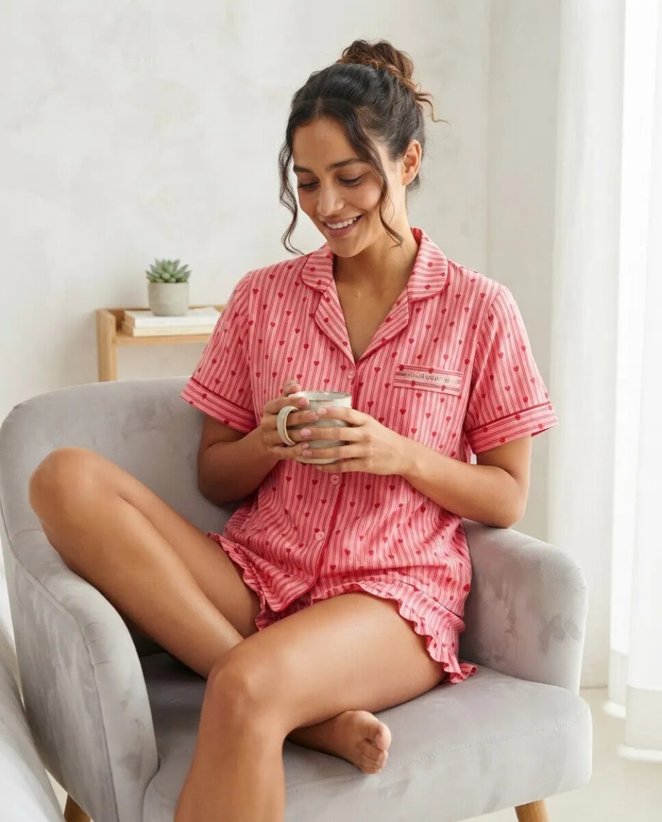 Pijama Oreiro - Rosado 