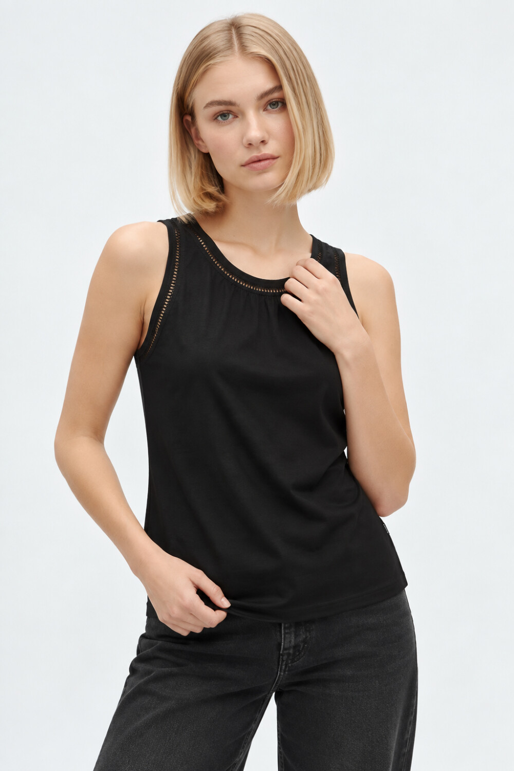 Musculosa Freia Negro