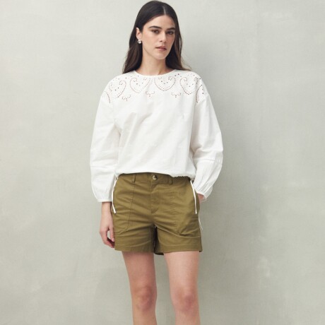 SHORT TAKAI Verde Militar