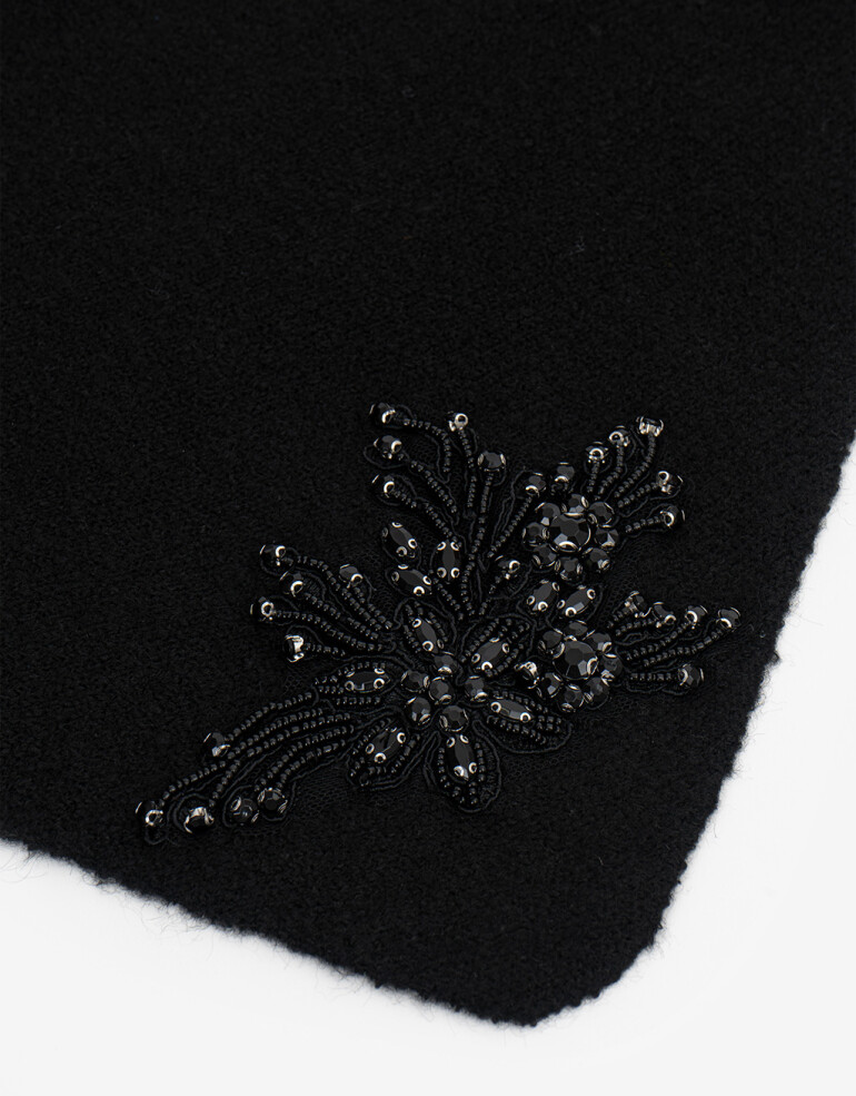 Cuellos Cuello Triangular Canutillos - Negro