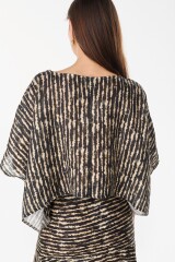 Blusa Beach Estampa Negro