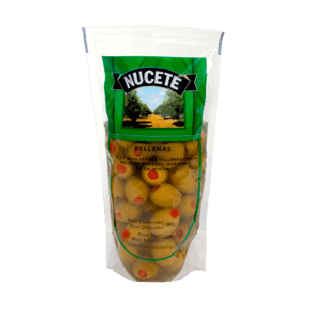 Nucete Aceitunas Verdes Rellenas 180g 