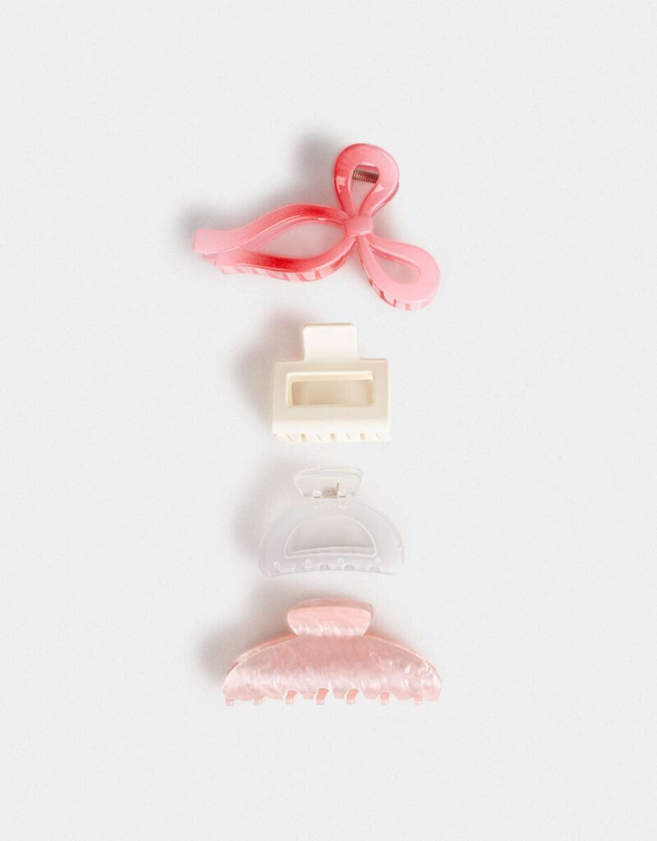 Set De Broches - Combinacion Bicolor 