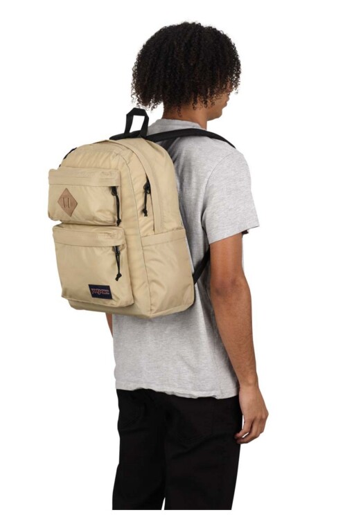 MOCHILA JANSPORT DOUBLE TRAVERTINE