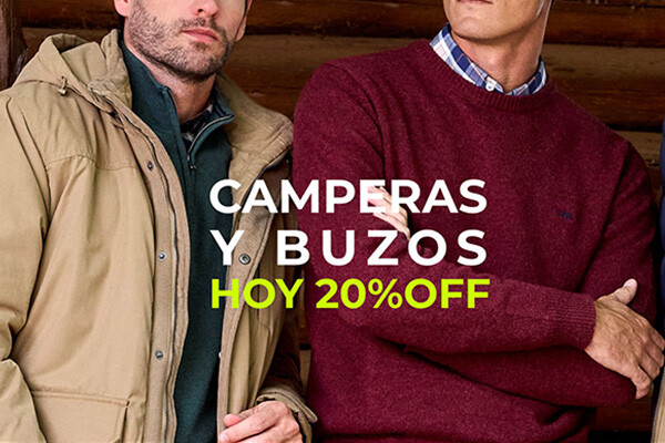 Feriado 1 de mayo - camperas y buzos