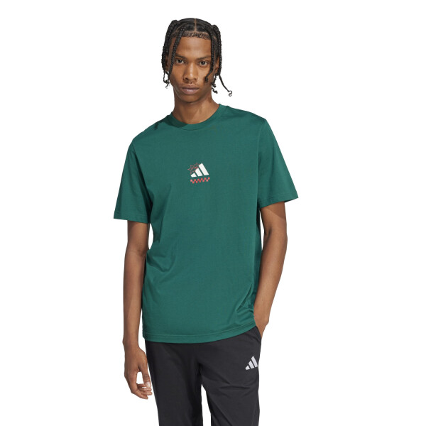Remera Adidas PIZZA TEE de Hombre - JJ4017 Verde