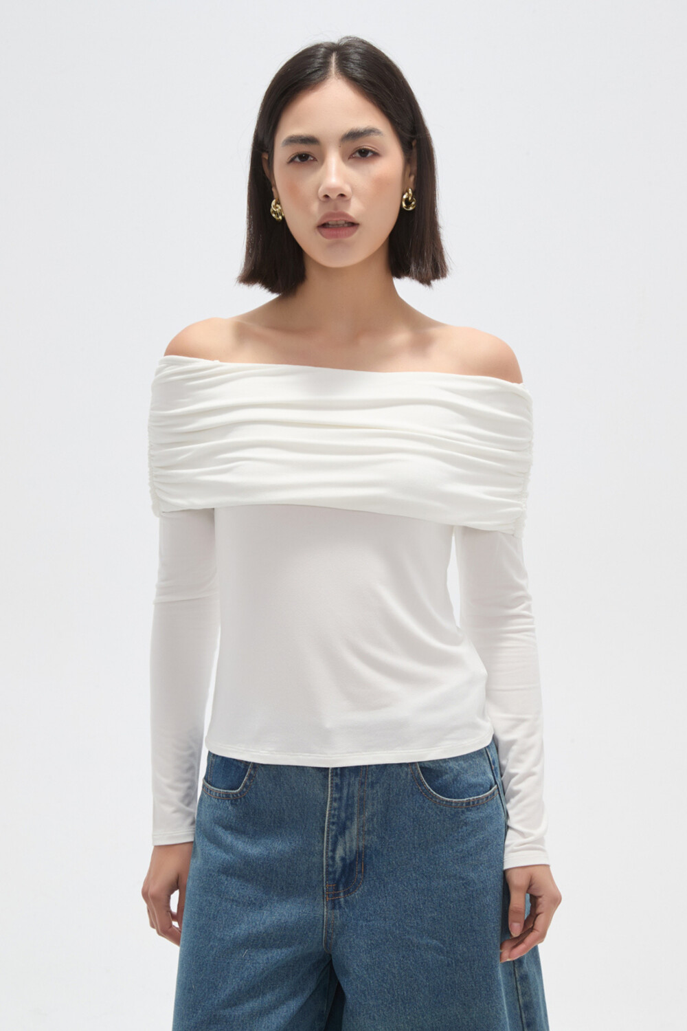 Tops Vorea Marfil / Off White