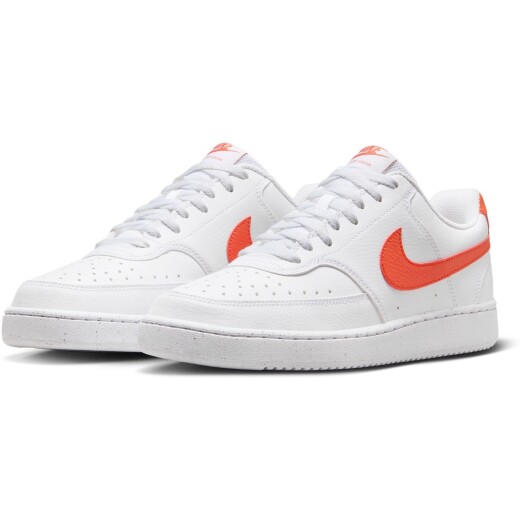 Champion Nike Moda Hombre Court Vision LO Nn White/Picante Red S/C