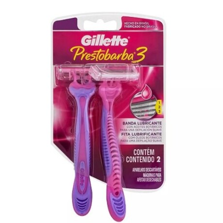 Gillette Prest. 3 Mujer X 2 Gillette Prest. 3 Mujer X 2