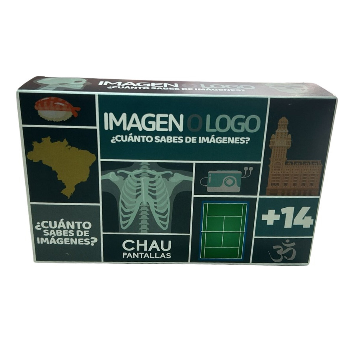 JUEGO DE MESA IMAGEN O LOGO CHAU PANTALLAS 