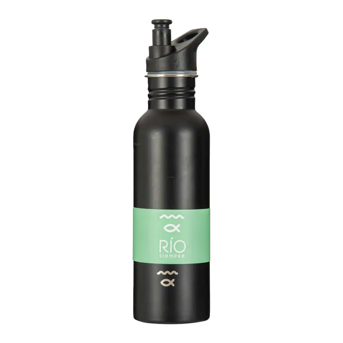 Botella Rio Acero Inox - Negra 