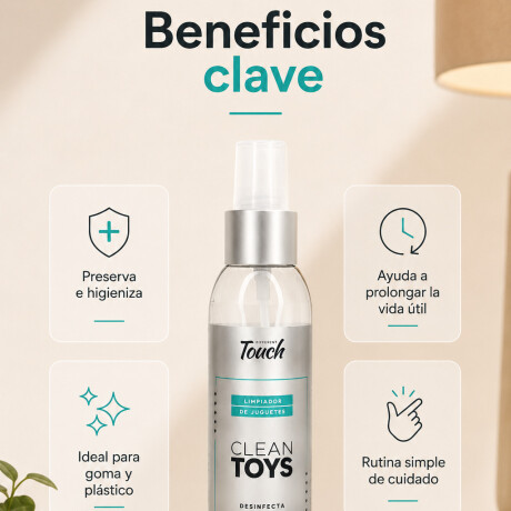 Limpiador De Juguetes Y Sanitizante Different Touch 125cc Limpiador De Juguetes Y Sanitizante Different Touch 125cc
