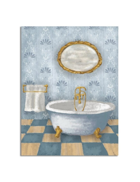 CUADRO CANVAS 30x40cm BAÑO 1 CUADRO CANVAS 30x40cm BAÑO 1