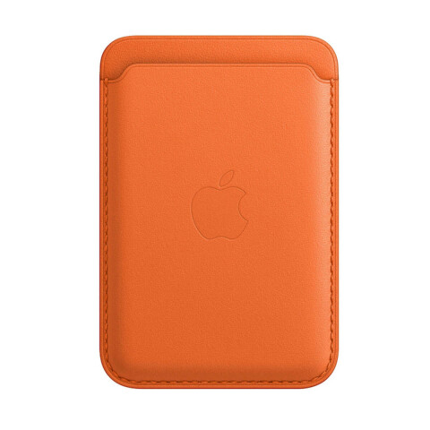 APPLE WALLET LEATHER MAGSAFE - ORANGE APPLE WALLET LEATHER MAGSAFE - ORANGE