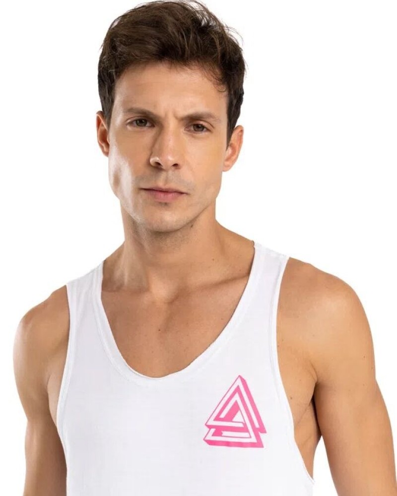 Musculosa Color Blanco By La Mafia U