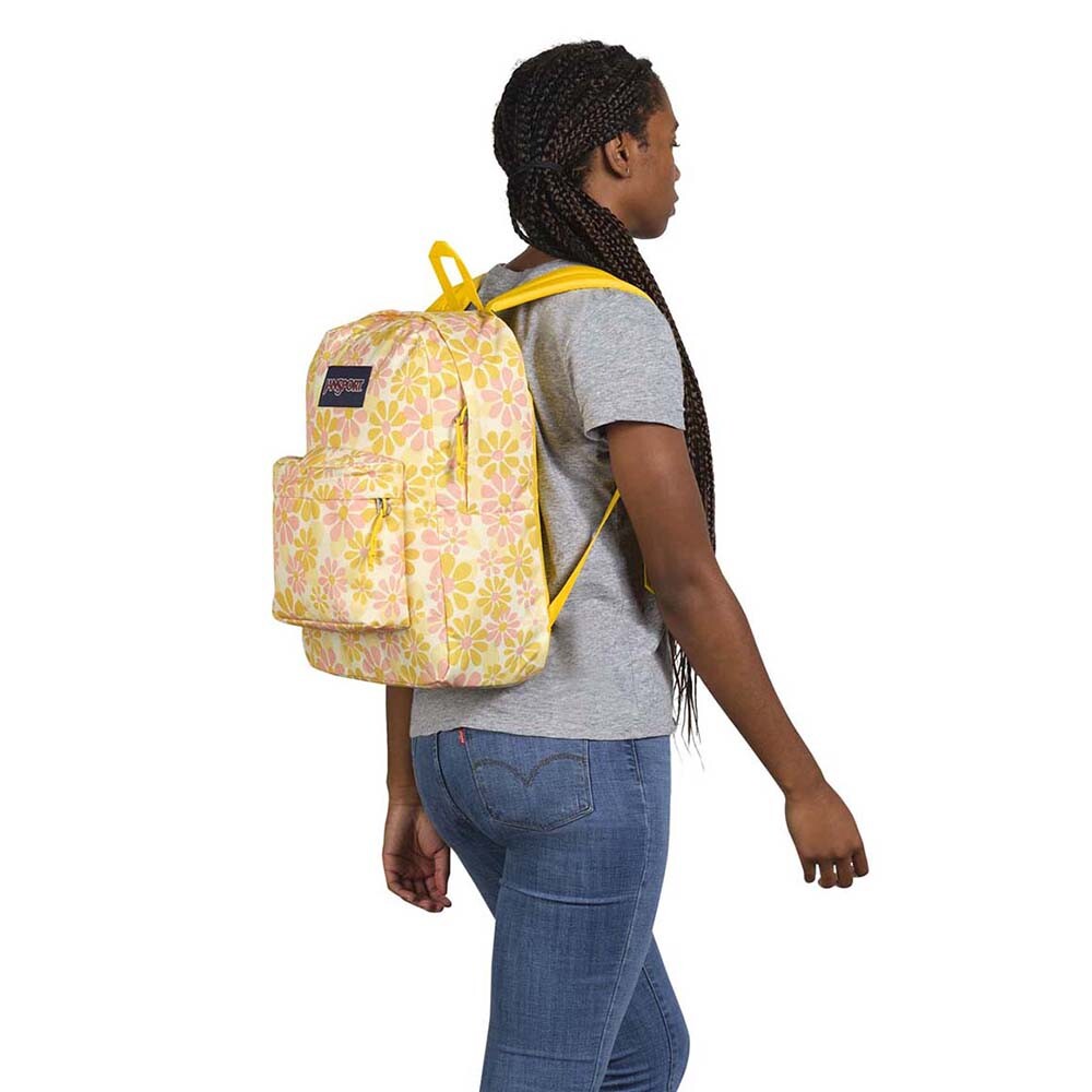 Mochila Portalaptop Superbreak Plus Skip Daisy Yellow