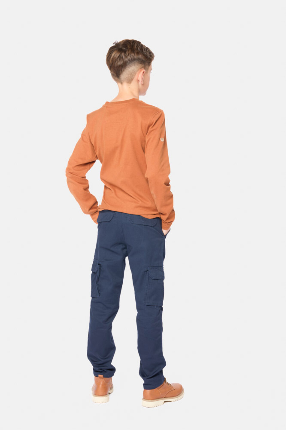 PANTALÓN CARGO Azul