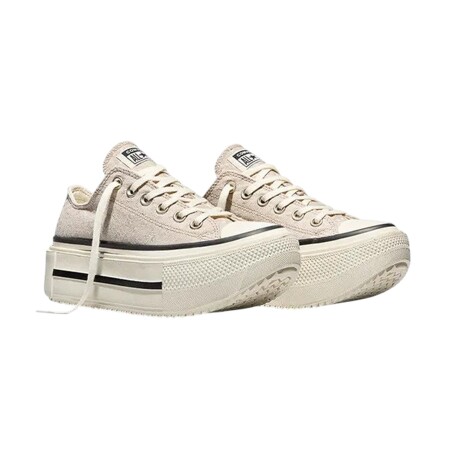 CHUCK TAYLOR DOUBLE STACK OX CREMA