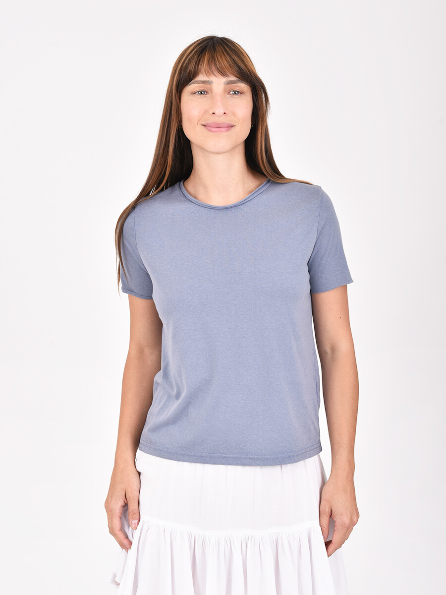 REMERA LIORA - AZUL PIEDRA 