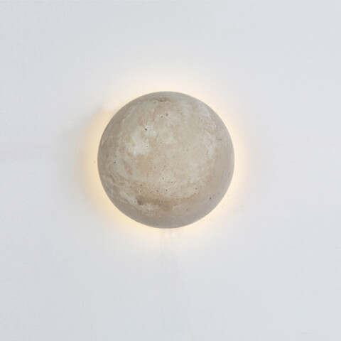 Aplique LED redondo de pared 5W cálido 150mm IX9280