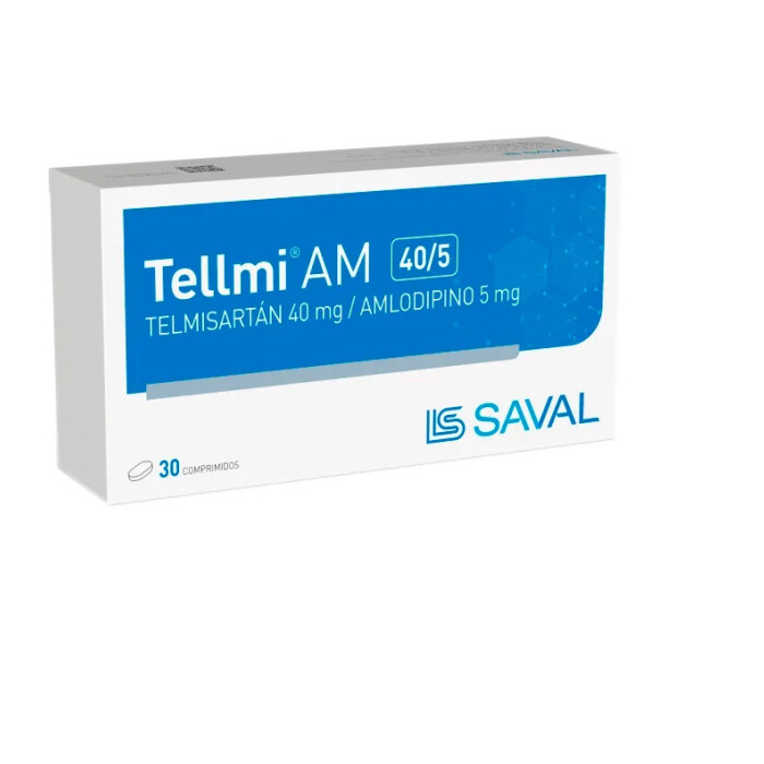 TELLMI AM 40/5 MG. CJ X 30 COMP. única