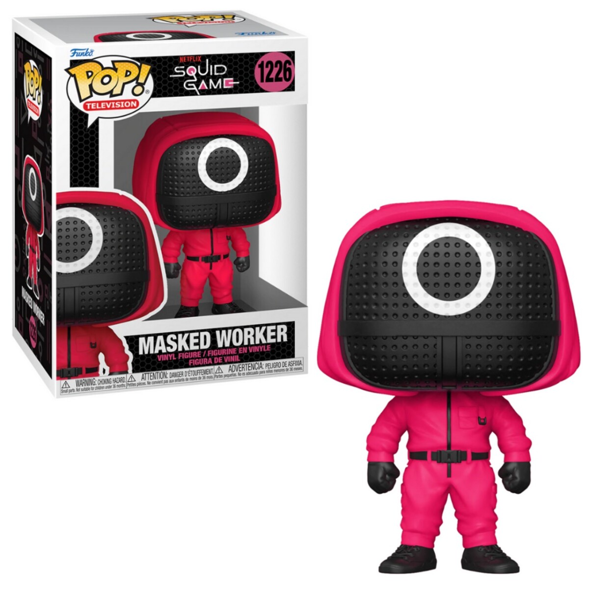 FUNKO POP TELEVISION SQUID GAME RED SOLDIER (MASK) 