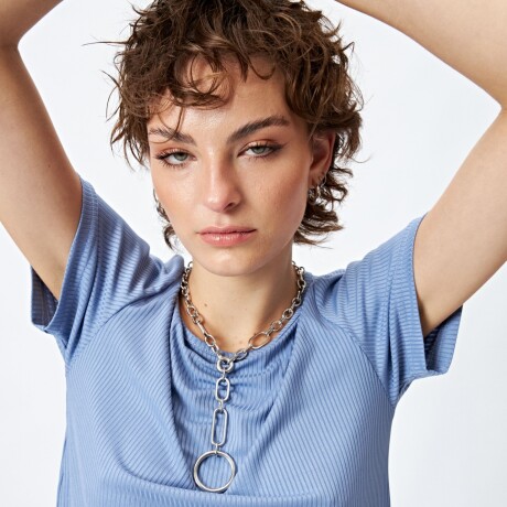 TOP LILET Azul Lavado