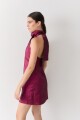 VESTIDO HALTER PARTY Morado