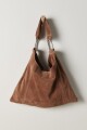 BOLSO BOBBI GAMUZA Cognac