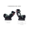 Silla booster para auto Bebesit Orion de 0 a 7 años Gris