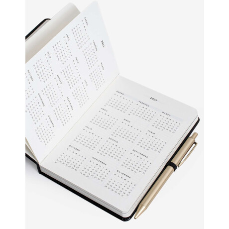 Agenda Croco 2026 Negro