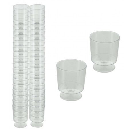 RECIPIENTES DESCARTABLES X40UDS COPA PARA BUFFET ACRILICO 59ML RECIPIENTES DESCARTABLES X40UDS COPA PARA BUFFET ACRILICO 59ML