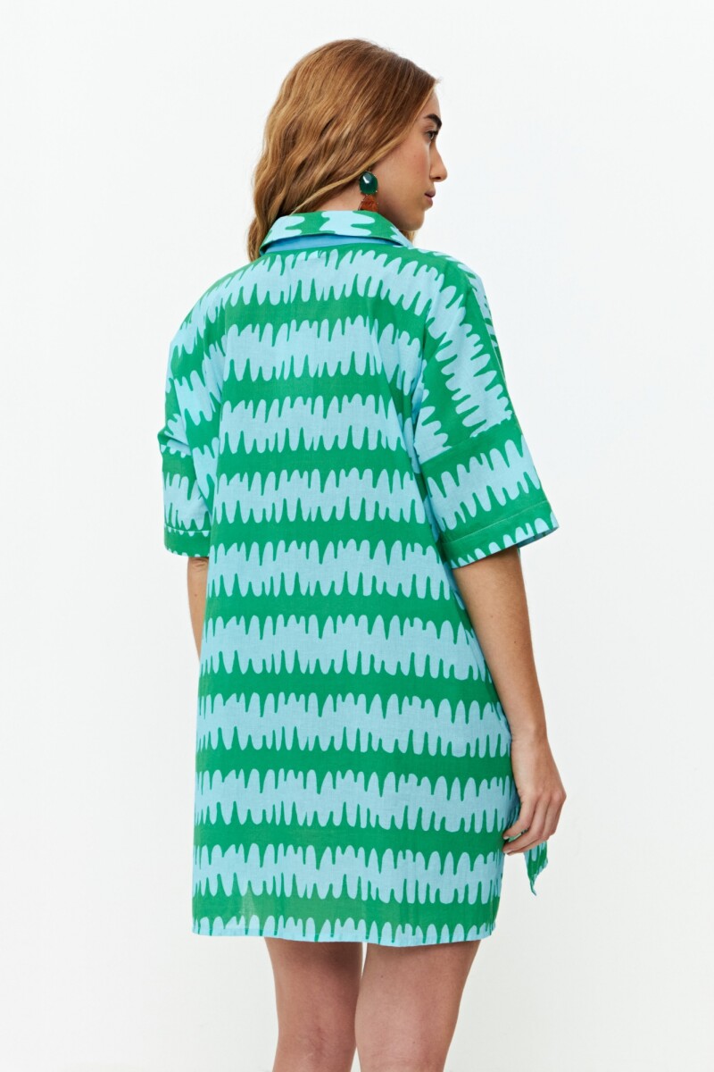 Túnica multicolor multicolor