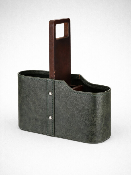 Matera de Auto en Madera Verde